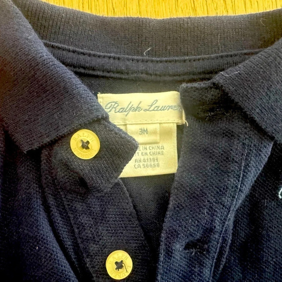 Ralph Lauren boys long sleeve onesie 3month - Picture 3 of 3
